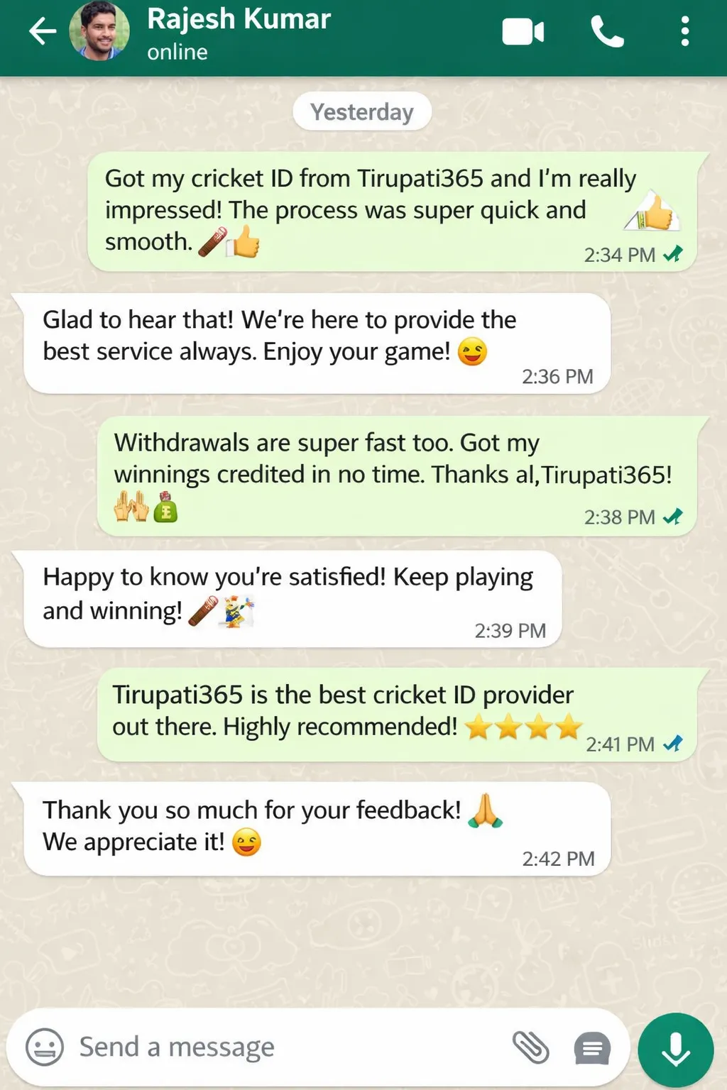 tirupati365 chat